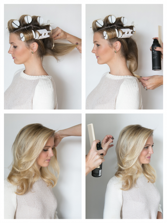 HOW TO HOT ROLL YOUR HAIR Martha Lynn Kale Powered by chloedigital